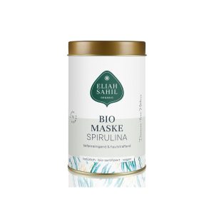 Maska organiczna ze Spiruliną, głęboko oczyszczająca, Zero Waste, 100 g, Eliah Sahil