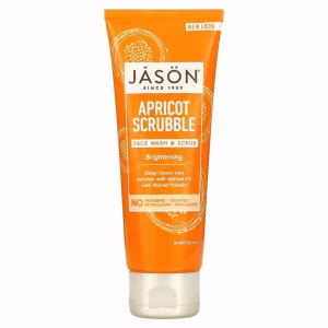 Żel do mycia twarzy Jason z morelą peeling 113g do skóry tłustej