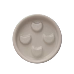 Mydelniczka ceramiczna Lunula szara matowa Mohani