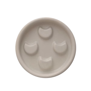 Mydelniczka ceramiczna Lunula szara matowa Mohani