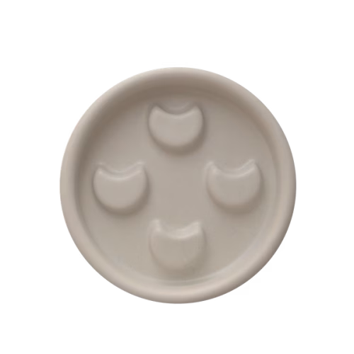 Mydelniczka ceramiczna Lunula szara matowa Mohani