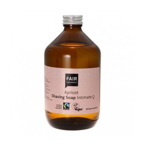 Mydło do golenia stref intymnych, z morelą, certyfikowane FAIRTRADE, ZERO WASTE, 500ml, Fair Squared