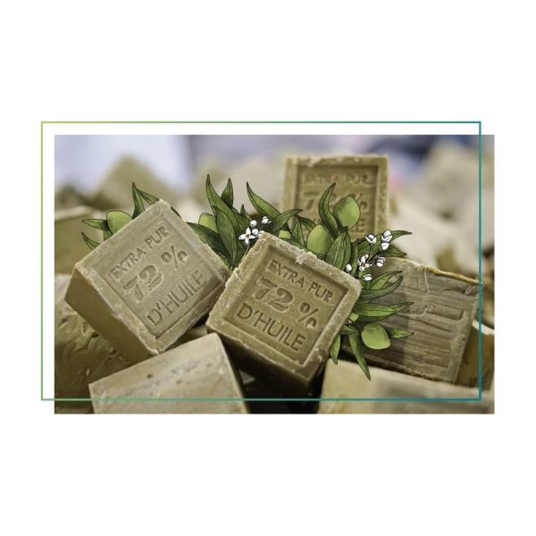 Mydło marsylskie OLIWKA, certyfikowane ECOCERT, 5x100 g, Maitre Savon de Marseille
