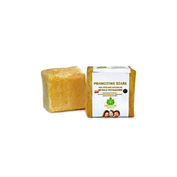 Naturalne szare mydło potasowe w kostce, 100 g, Powrót do natury (zdjęcie 2) Naturalne szare mydło potasowe w kostce, 100 g, Powrót do natury