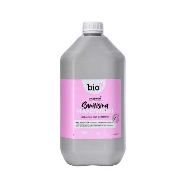 Mydło w płynie GERANIUM i GRAPEFRUIT, 5l, Bio-D (BHWG45) Mydło w płynie GERANIUM i GRAPEFRUIT, 5l, Bio-D (BHWG45)