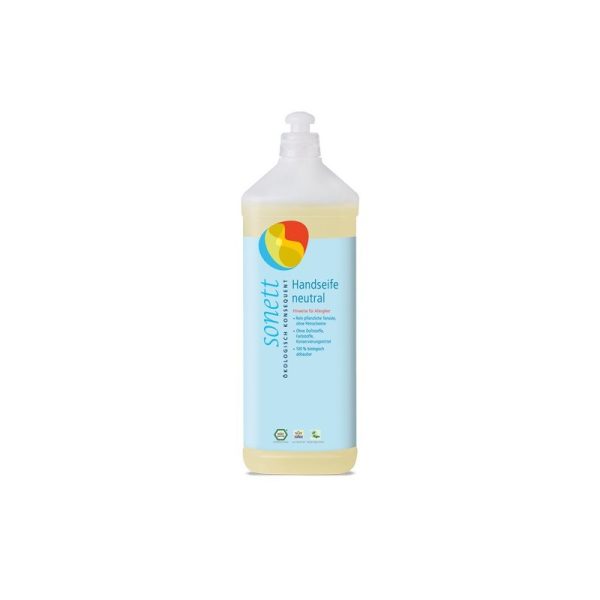 Mydło w płynie NEUTRAL / SENSITIV, 1L, bezzapachowe, Sonett
