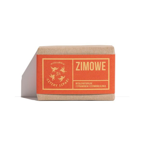 Mydło Zimowe aka Korzenno-Ciasteczkowy Obłęd, 110 g, Cztery Szpaki Mydło Zimowe aka Korzenno-Ciasteczkowy Obłęd, 110 g, Cztery Szpaki
