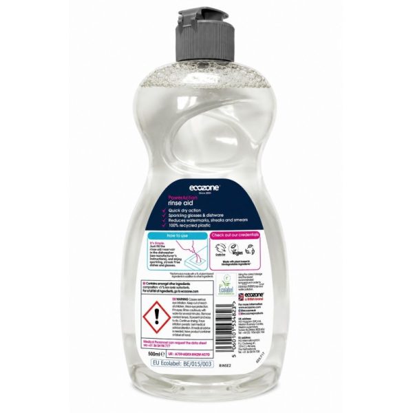 Nabłyszczacz do zmywarek, Ecozone, 500 ml (RINSE2)