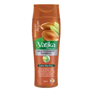 Nabłyszczajacy szampon Vatika- Argan 400ml Szampon Vatika Argan z olejem arganowym 400ml do włosów wrażliwych