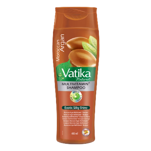 Nabłyszczajacy szampon Vatika- Argan 400ml Szampon Vatika Argan z olejem arganowym 400ml do włosów wrażliwych