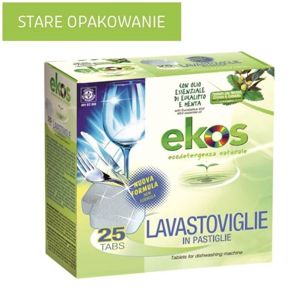 NAJLEPSZE! Ekologiczne tabletki do zmywarki 25 szt. Najskuteczniejsze! CERTYFIKOWANE, DLA WEGAN, Pierpaoli Ekos