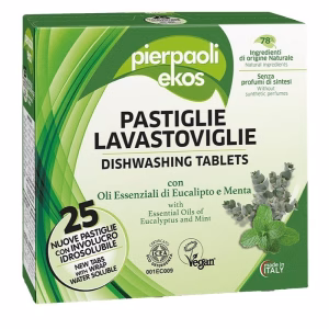 Tabletki do zmywarki Pierpaoli Ekos z enzymami i nadwęglorem sodu 25 szt.