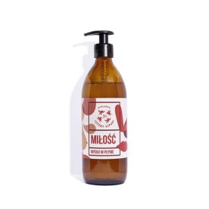 Naturalne mydło w płynie Miłość, 500 ml, Cztery Szpaki
