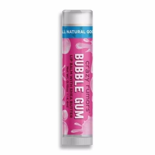 Naturalny balsam do ust Crazy Rumors - Bubble Gum Balsam do ust Crazy Rumors Bubble Gum z masłem shea i olejkiem jojoba