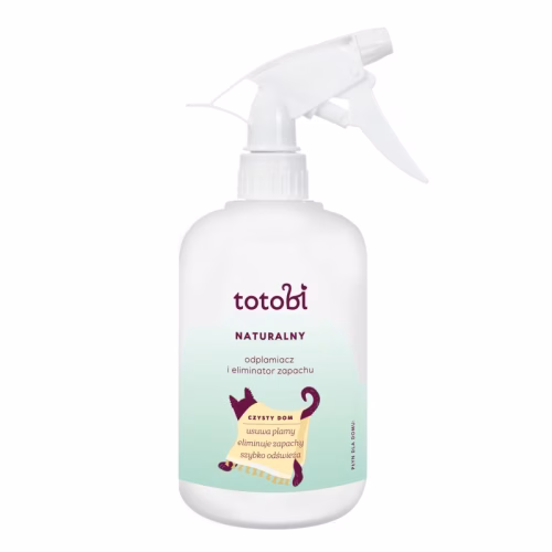 Naturalny odplamiacz i eliminator zapachów, 500ml, Totobi Odplamiacz Totobi naturalny eliminator zapachów 500ml do podłóg