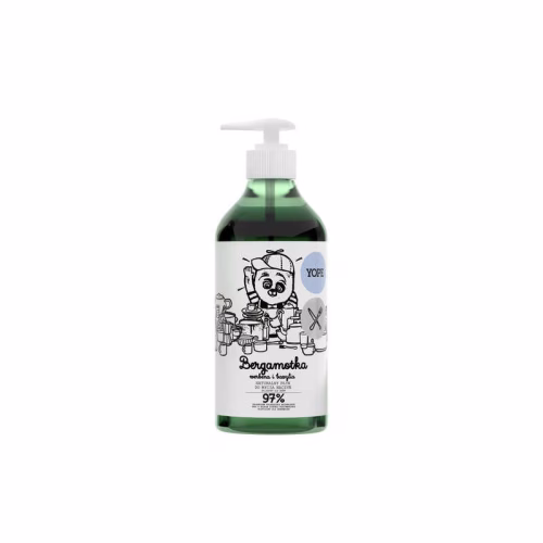Płyn do mycia naczyń Yope bergamotka werbena bazylia 750ml