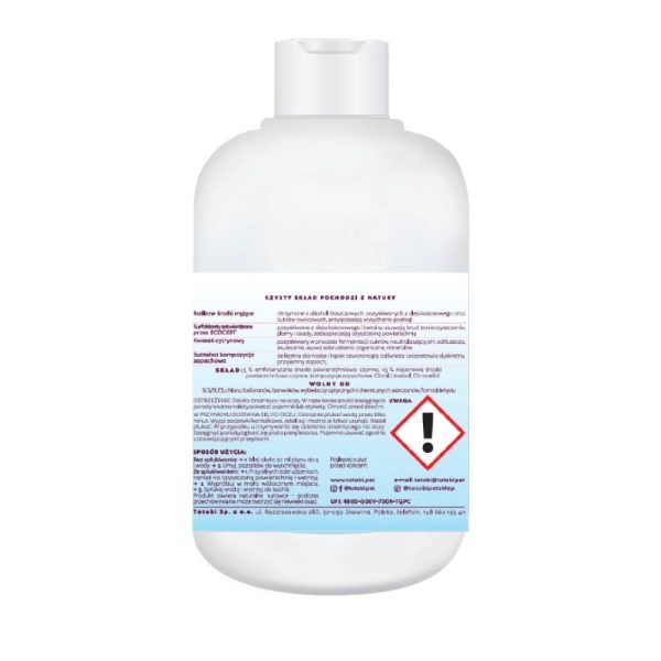 Naturalny płyn do mycia podłóg, na co dzień, 500ml, Totobi (zdjęcie 2) Naturalny płyn do mycia podłóg, na co dzień, 500ml, Totobi