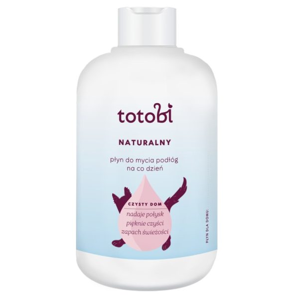 Naturalny płyn do mycia podłóg, na co dzień, 500ml, Totobi Naturalny płyn do mycia podłóg, na co dzień, 500ml, Totobi