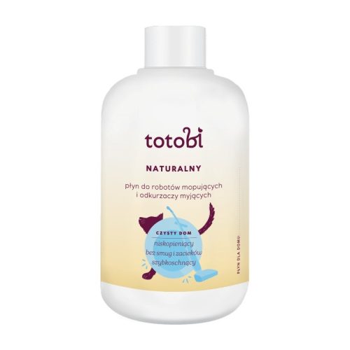 Naturalny płyn do robotów mopujących i odkurzaczy myjących, 500ml, Totobi Naturalny płyn do robotów mopujących i odkurzaczy myjących, 500ml, Totobi