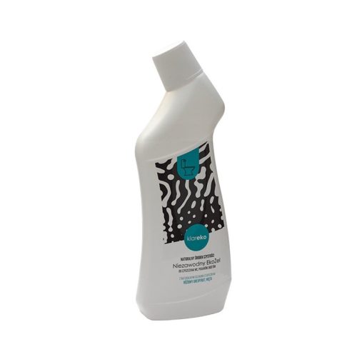 Niezawodny EkoŻel do WC, pisuarów, bidetów, grejpfrut, mięta, butelka, 750 ml, Klareko