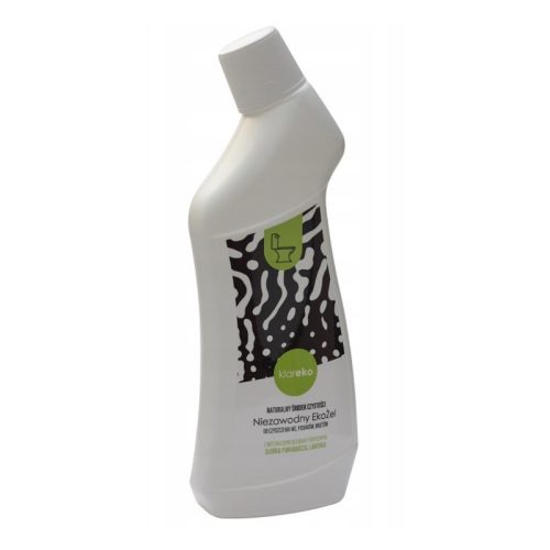 Niezawodny EkoŻel do WC, pisuarów, bidetów, pomarańcza, lawenda, butelka, 750 ml, Klareko Niezawodny EkoŻel do WC, pisuarów, bidetów, pomarańcza, lawenda, butelka, 750 ml, Klareko