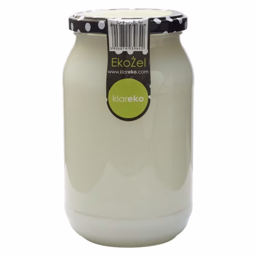 Niezawodny EkoŻel do WC, pisuarów, bidetów, pomarańcza, lawenda, słoik, 900 ml, Klareko Żel do WC Klareko pomarańcza lawenda 900ml