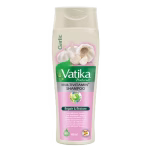 Odbudowujący szampon Vatika- Czosnek 400ml Szampon odbudowujący Vatika Czosnek z ekstraktem czosnu i henną 400ml