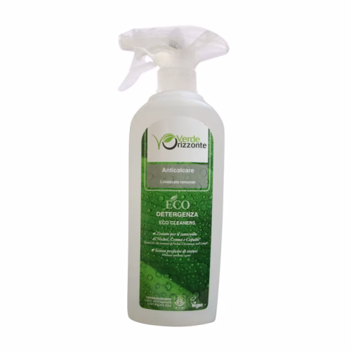 Odkamieniacz do armatury łazienkowej oraz powierzchni ze stali nierdzewnej, Cert. ICEA, Vegan, 500 ml, Verde Orizzonte Odkamieniacz Verde Orizzonte do armatury łazienkowej 500ml certyfikowany ICEA