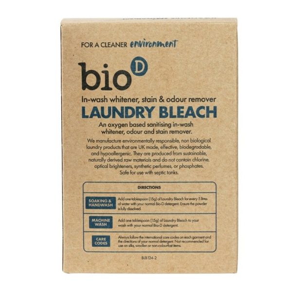 Odplamiacz ekologiczny, LAUNDRY BLEACH, Bio-D, 400 g (BLB124)