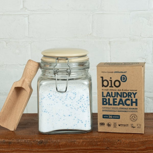 Odplamiacz ekologiczny Bio-D LAUNDRY BLEACH 400g do skóry wrażliwej (3)