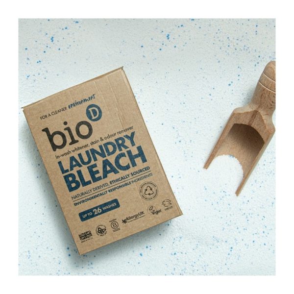 Odplamiacz ekologiczny, LAUNDRY BLEACH, Bio-D, 400 g (BLB124)