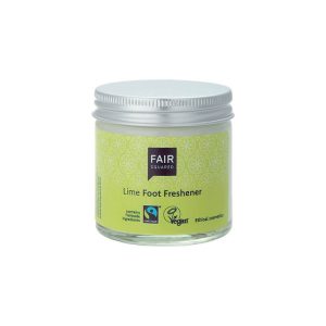 Odświeżacz do stóp, LIMONKA, z olejem arganowym, zmiękcza skórę stóp, certyfikowany FAIRTRADE, ZERO WASTE, 50ml, Fair Squared