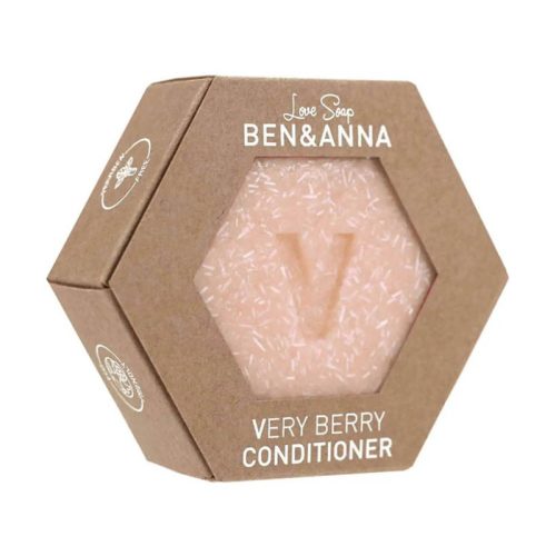 Odżywka wygładzająca do włosów, w kostce, VERY BERRY, Jagodowa, 60 g, BEN&ANNA