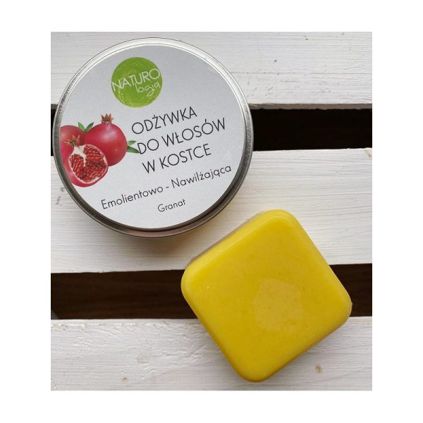 Odżywka w kostce emolientowo - nawilżająca, Granat, W PUSZCE, 58 g, Naturologia
