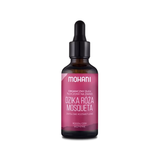 Olej z dzikiej róży Mosqueta BIO Mohani 50ml do włosów suchych