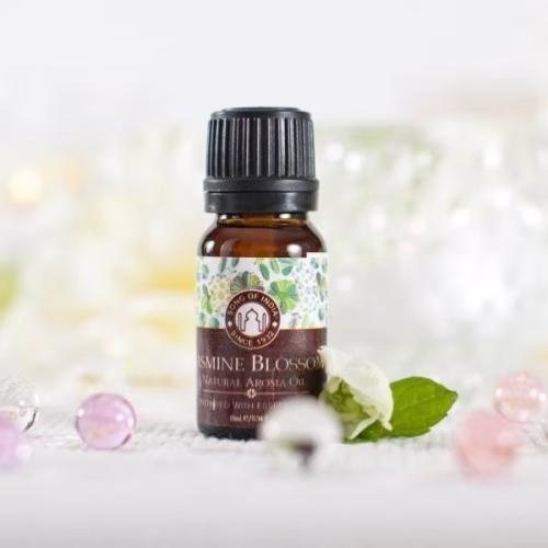 Olejek zapachowy 10 ml - Jasmine Blossom Olejek zapachowy Song Of India Jasmine Blossom 10ml do kominka