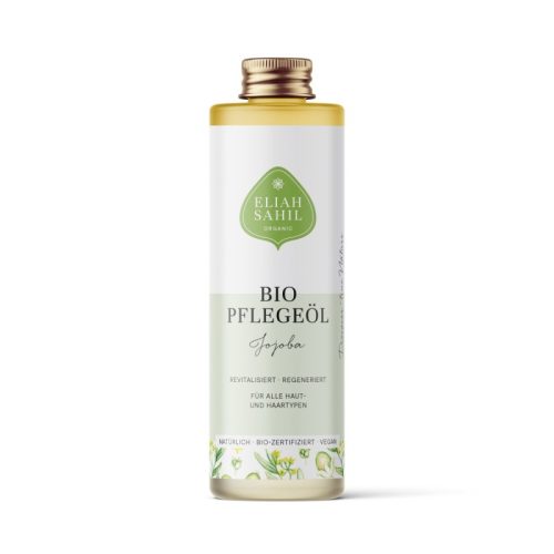Organiczny olejek Jojoba rewitalizujący, do skóry i włosów, Zero Waste, 100 ml, Eliah Sahil Organiczny olejek Jojoba rewitalizujący, do skóry i włosów, Zero Waste, 100 ml, Eliah Sahil