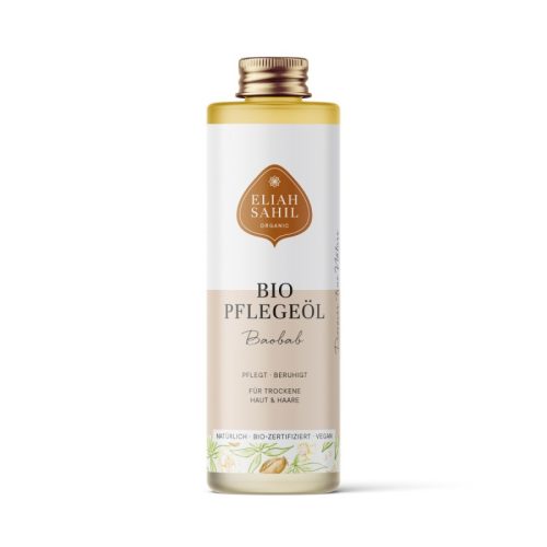Organiczny olejek z baobabu, nawilżający, do skóry i włosów, Zero Waste, 100 ml, Eliah Sahil Organiczny olejek z baobabu, nawilżający, do skóry i włosów, Zero Waste, 100 ml, Eliah Sahil