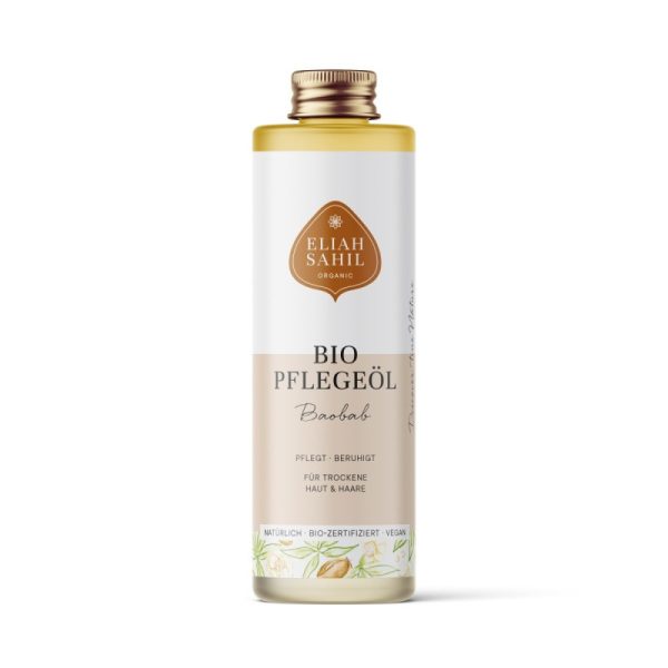 Organiczny olejek z baobabu, nawilżający, do skóry i włosów, Zero Waste, 100 ml, Eliah Sahil Organiczny olejek z baobabu, nawilżający, do skóry i włosów, Zero Waste, 100 ml, Eliah Sahil