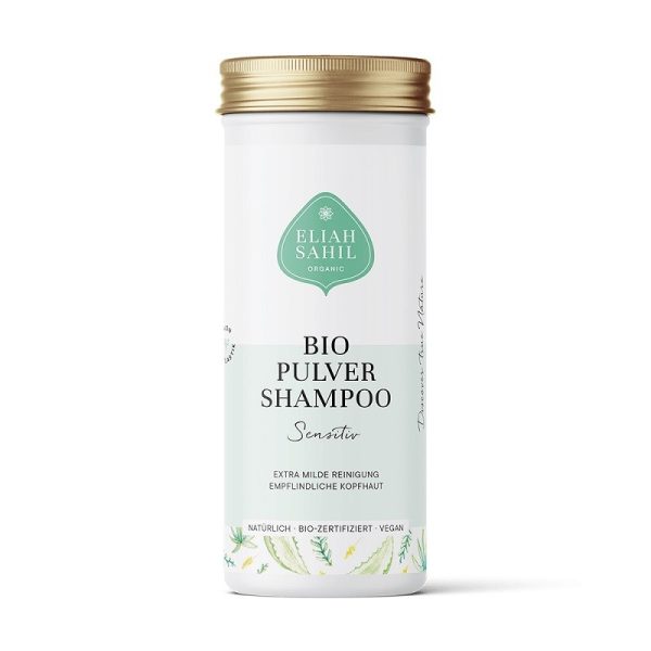 Organiczny szampon w proszku, dla wrażliwej skóry głowy, 100 g, Eliah Sahil