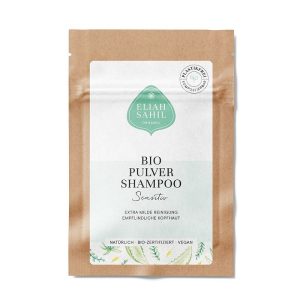 Próbka, Organiczny szampon w proszku, dla wrażliwej skóry głowy, Zero Waste, 10 g, Eliah Sahil