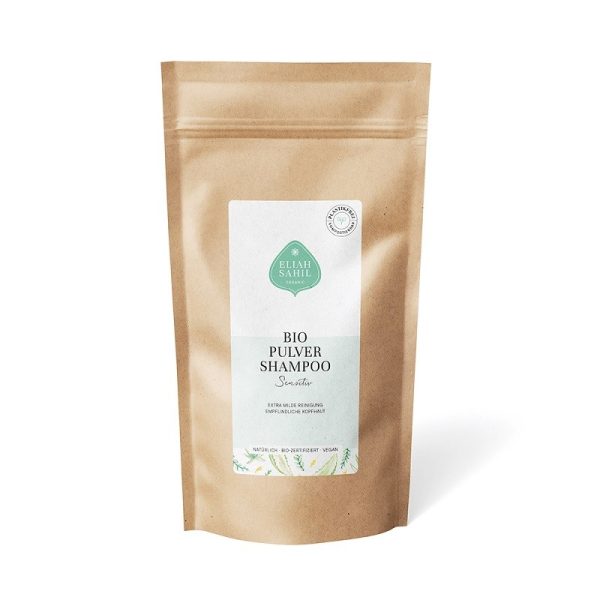Organiczny szampon w proszku, dla wrażliwej skóry głowy, UZUPEŁNIENIE, 250 g, Eliah Sahil