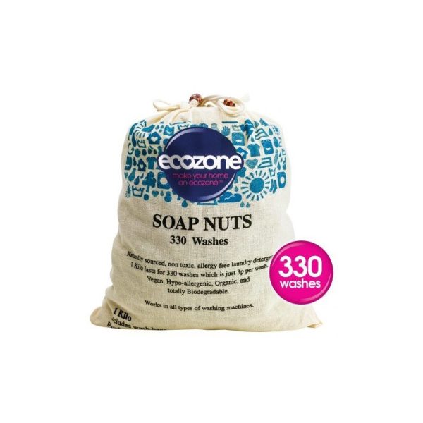 Orzechy piorące, 1 kg, 330 prań, Ecozone