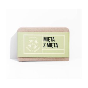 Orzeźwiające i energetyzujące mydło Mięta z Miętą, 110 g, Cztery Szpaki