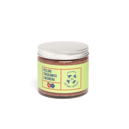 Peeling truskawka i werbena, 250 ml, Cztery Szpaki Peeling truskawka i werbena, 250 ml, Cztery Szpaki