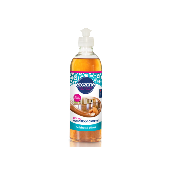 Płyn do mycia drewnianych podłóg, do użycia bezpośrednio na podłodze - bez potrzeby rozcieńczania, Ecozone, 500 ml (FCL1)