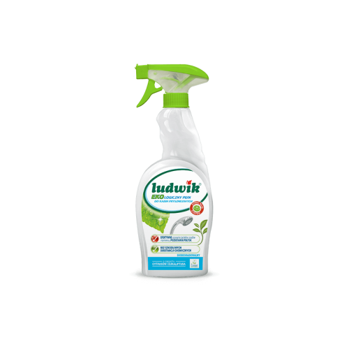 Płyn do mycia kabin prysznicowych i innych powierzchni w łazience, 750 ml, Ludwik Ekologiczny Płyn do mycia kabin prysznicowych i innych powierzchni w łazience, 750 ml, Ludwik Ekologiczny