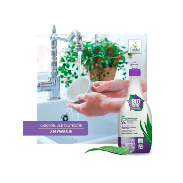 Płyn do mycia naczyń, 700 ml, BIOstar (zdjęcie 2) Płyn do mycia naczyń, 700 ml, BIOstar