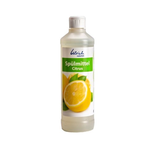 Płyn do mycia naczyń, CYTRUSOWY, 500 ml, Ulrich Natürlich Płyn do mycia naczyń, CYTRUSOWY, 500 ml, Ulrich Natürlich