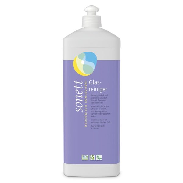 Płyn do mycia okien, uzupełnienie, ekologiczny, 1l, Sonett